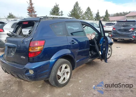 2003 Pontiac Vibe из США, поврежденный, VIN 5Y2SL62853Z477108